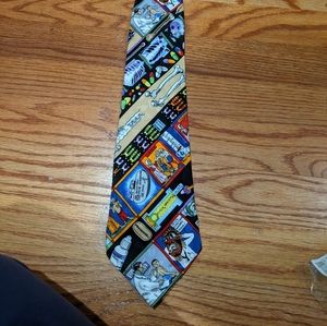 Vintage Nicole Miller "bones" tie from 1993
